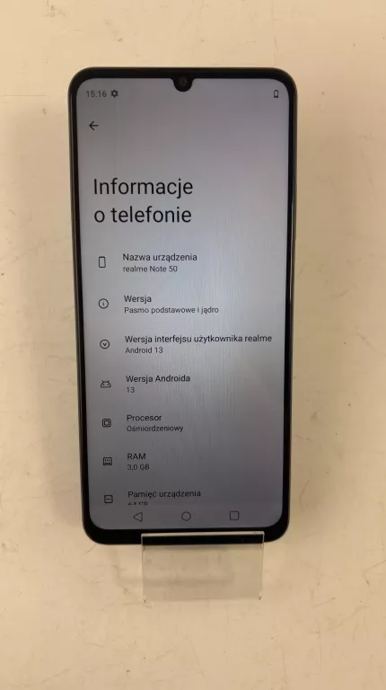 TELEFON  REALME NOTE 50 3/64GB RMX3834
