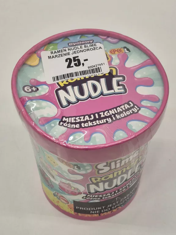 RAMEN NUDLE SLIME MARZENIE JEDNOROŻCA