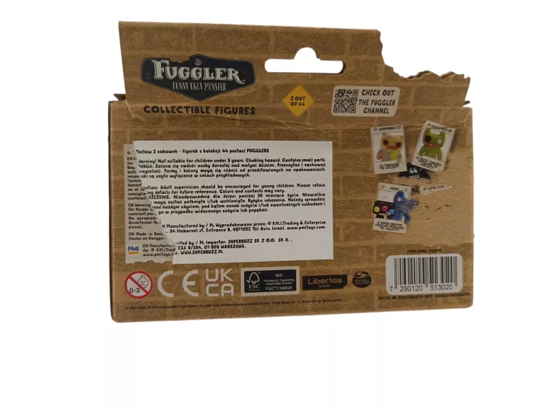 FUGGLER FUNNY UGLY MONSTER ZESTAW 2 FIGUREK