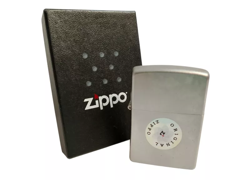 ZAPALNICZKA BENZYNOWA ZIPPO BRUSHED CHROME