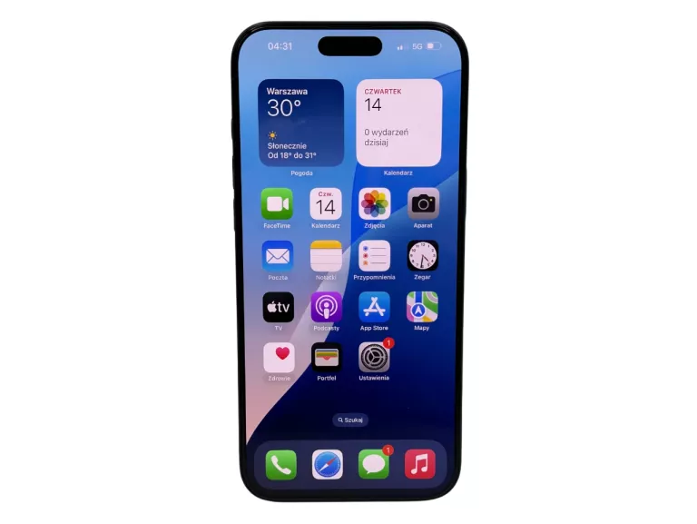 TELEFON APPLE  IPHONE 16 PRO MAX 8/512 GB 100% BATERII 5G GW DO 01,2026!