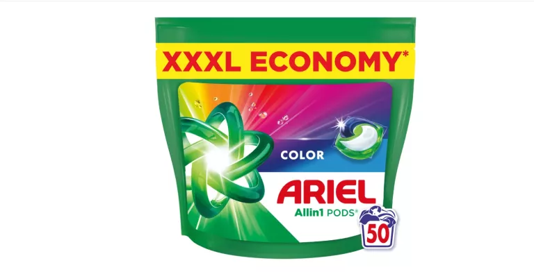 ARIEL COLOR ALLIN1, KAPSUŁKI DO PRANIA, 50 PRAŃ