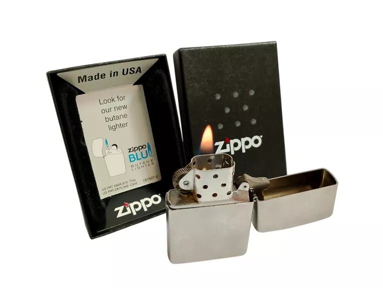 ZAPALNICZKA BENZYNOWA ZIPPO BRUSHED CHROME