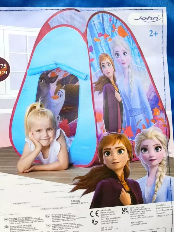 NAMIOT SAMOROZKŁADAJĄCY FROZEN 2 75X75X90