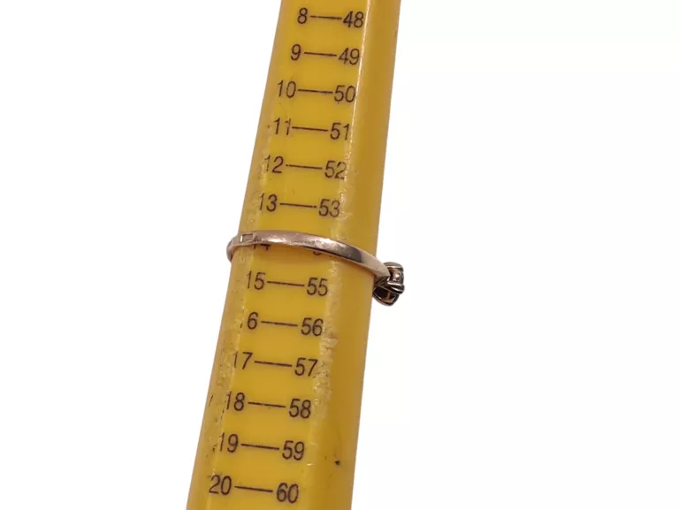 ZŁOTY KLASYCZNY ZARĘCZYNOWY PIERŚCONEK 1,60G 585