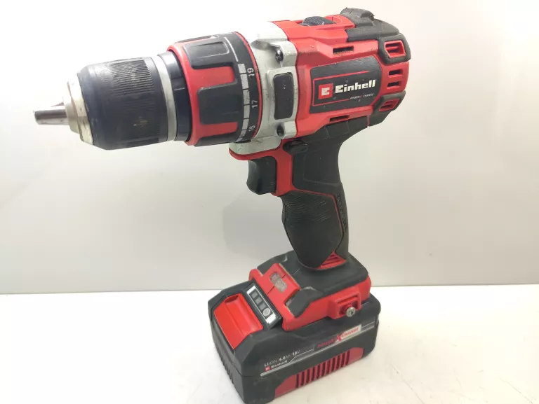 WIERTARKO-WKRĘTARKA EINHELL TE-CD 18/50 AKUMULATOR EINHELL 4.0AH 18V