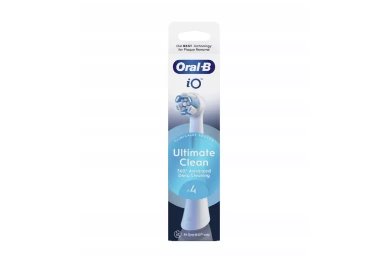 KOŃCÓWKI DO SZCZOTECZKI ORAL-B IO ULTIMATE CLEAN 4 SZTUKI