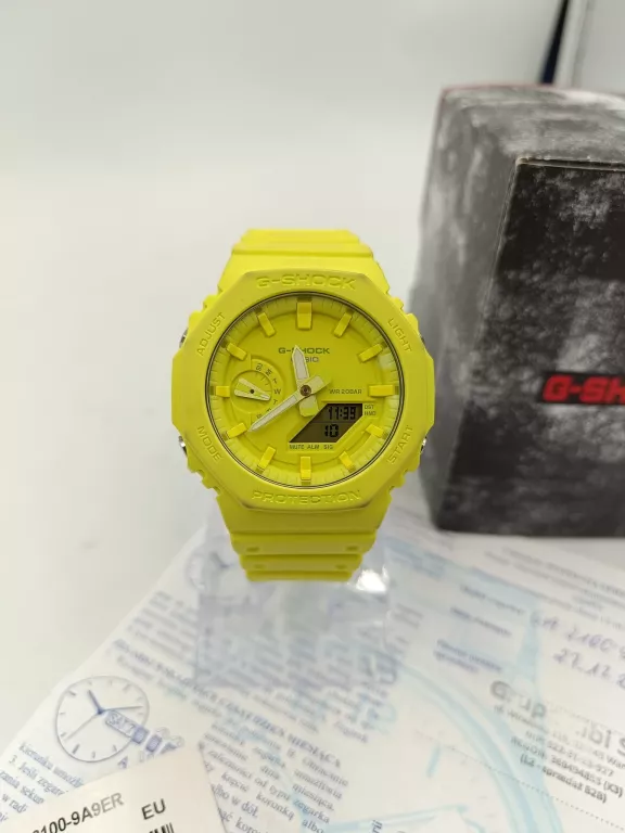 ZEGAREK CASIO GA-2100 ŻÓŁTY
