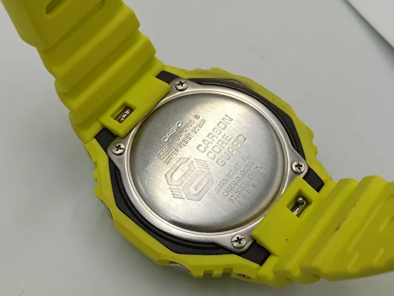ZEGAREK CASIO GA-2100 ŻÓŁTY