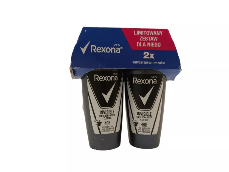 REXONA MEN INVISIBLE BLACK + WHITE 50 ML ANTYPERSPIRANT
