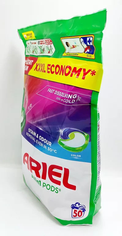 KAPSUŁKI DO PRANIA ARIEL ALLIN1 PODS STAIN & ODOUR 50 SZTUK