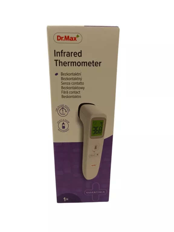 INFRARED THERMOMETER DR. MAX, TERMOMETR BEZKONTAKTOWY,