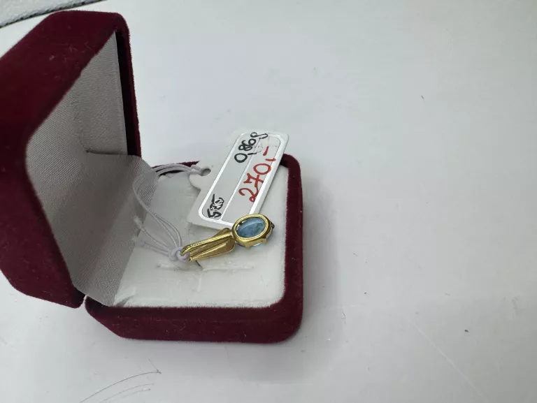 PIĘKNA ZŁOTA ZAWIESZKA P.585 WAGA 0,86 G