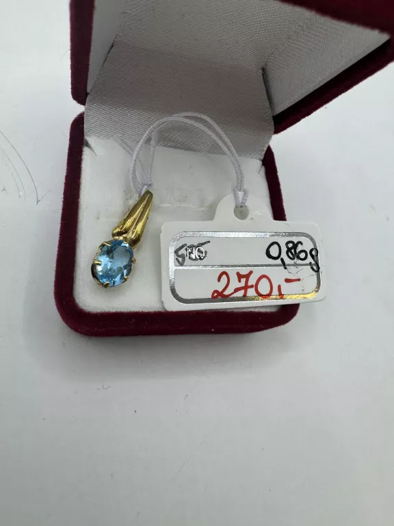 PIĘKNA ZŁOTA ZAWIESZKA P.585 WAGA 0,86 G