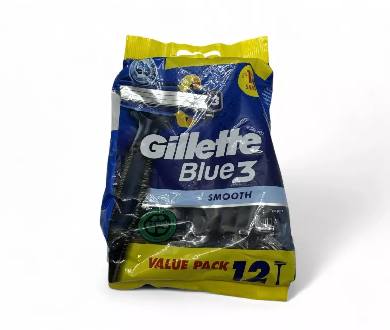 MASZYNKI JEDNORAZOWE GILLETTE BLUE3 12SZT