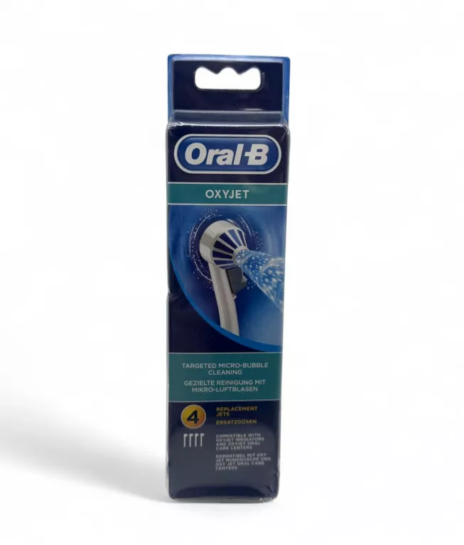 KOŃCÓWKI WYMIENNE DO IRYGATORA ORAL-B OXYJET 4SZT