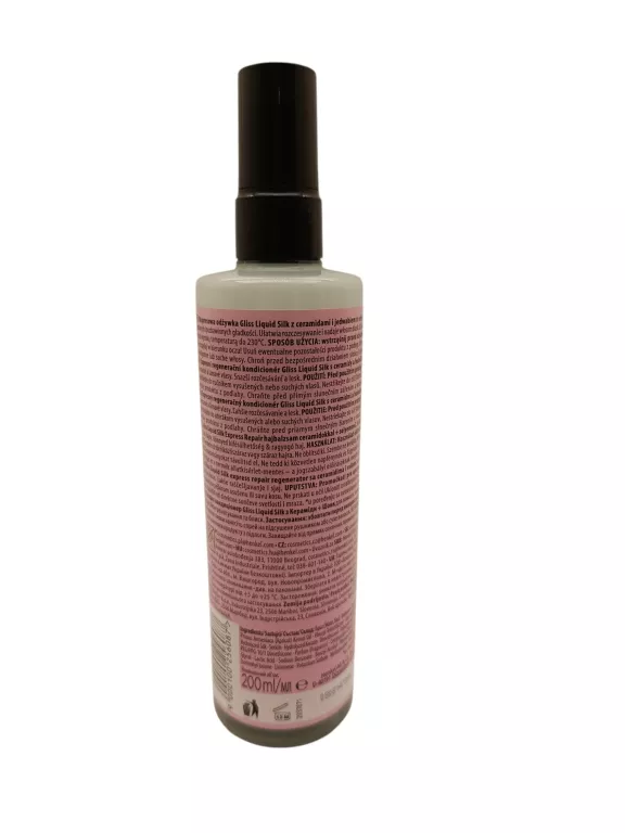 GLISS KUR LIQUID SILK ODŻYWKA SPRAY DO WŁOSÓW MATOWYCH 200 ML