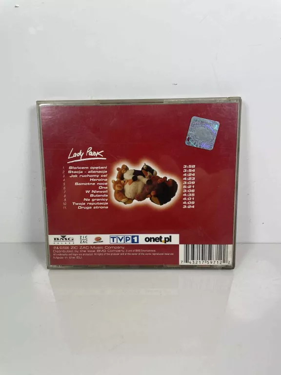 LADY PANK NASZA REPUTACJA CD PIERWSZE WYDANIE 2000