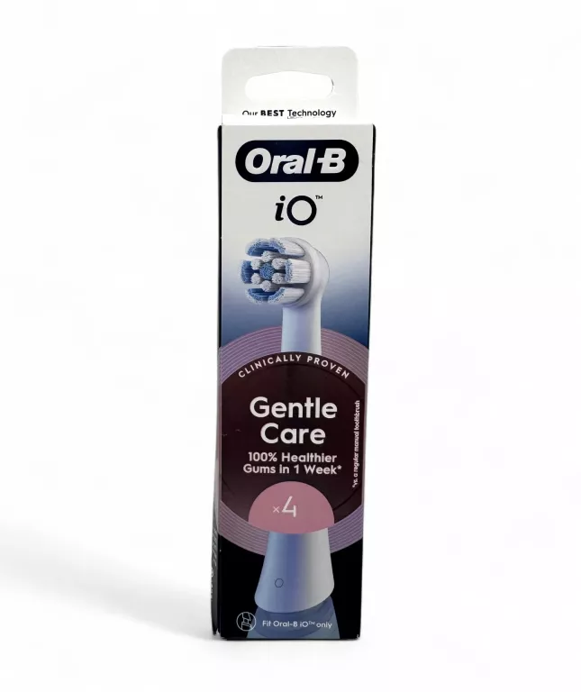KOŃCÓWKI DO SZCZOTECZKI ORAL-B IO GENTLE CARE 4SZT