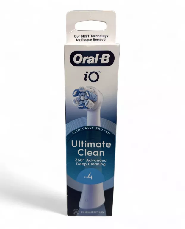 KOŃCÓWKI DO SZCZOTECZKI ORAL-B IO ULTIMATE CLEAN 4SZT