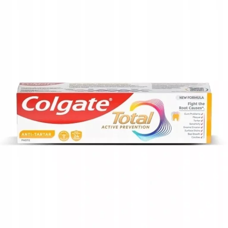 COLGATE TOTAL ANTI-TARTAR PASTA DO ZĘBÓW PRZECIW KAMIENIOWI NAZĘBNEMU 75 M