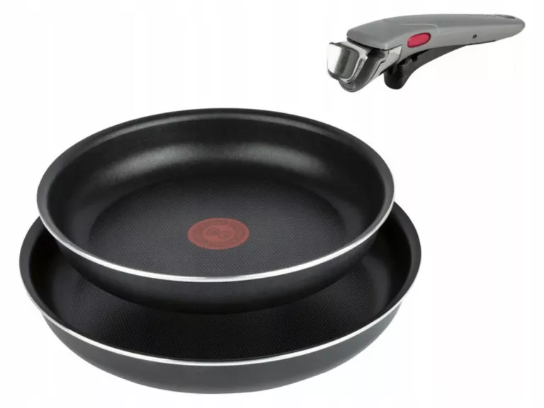 TEFAL ZESTAW 2 PATELNI INGENIO ESSENTIAL Z ODCZEPIANĄ RĄCZKĄ