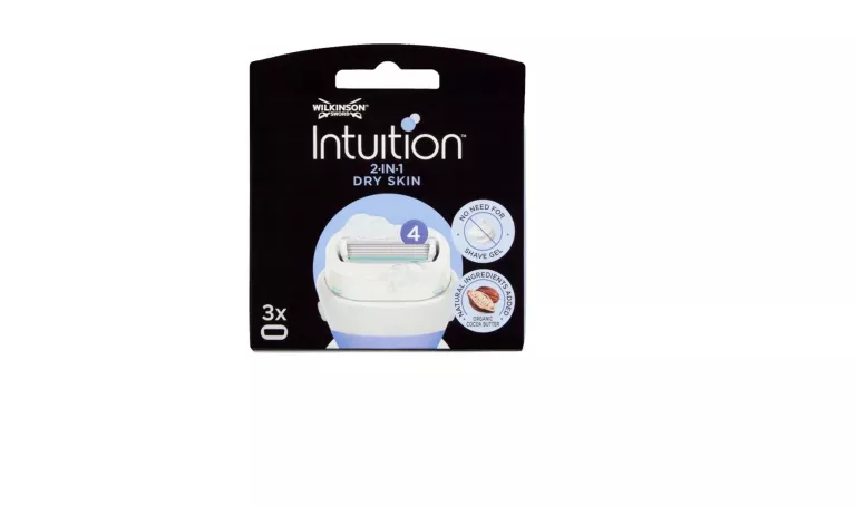 WILKINSON INTUITION DRY SKIN WKŁADY DO MASZYNKI BLUE 3SZT