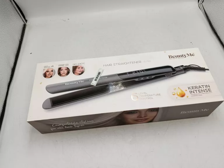 PROSTOWNICA BEAUTYME KERATIN INTENSE HS750 230 STOPNI