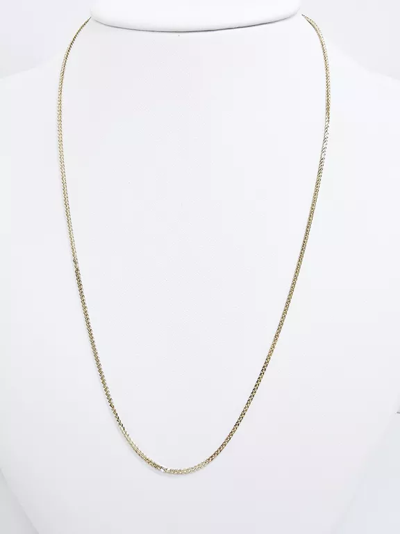 ZŁOTY ŁAŃCUSZEK LISI OGON 585 3,64G 50CM