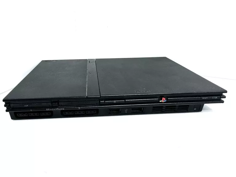 KONSOLA SONY PS2 SLIM SCPH-77003 +PAD + +KABLE