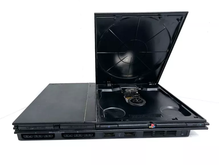 KONSOLA SONY PS2 SLIM SCPH-77003 +PAD + +KABLE
