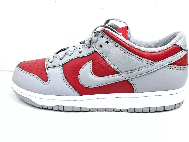NIKE DUNK LOW QS ULTRAMAN MENS SIZE 9 VARSITY RED SILVER FQ6965 600