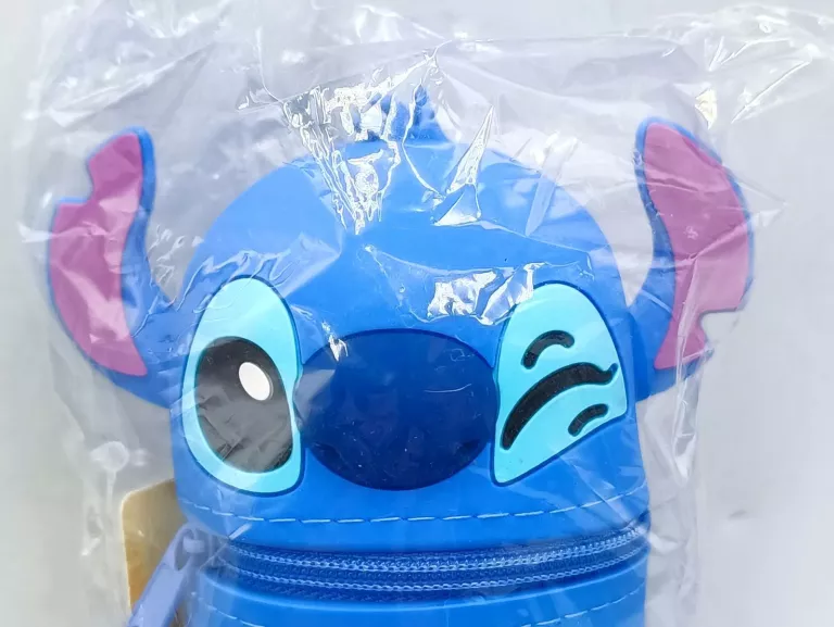 SASZETKA/PIÓRNIK SILIKONOWA DISNEY BLUE STITCH