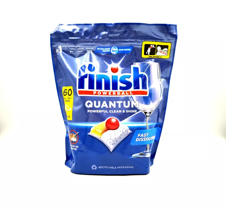 FINISH QUANTUM KAPSUŁKI DO ZMYWARKI LEMON 60 SZT