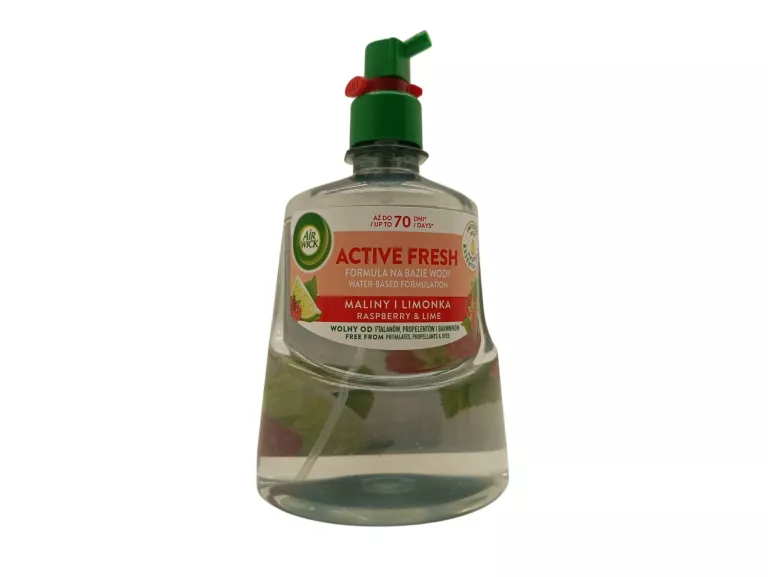 AIR WICK ACTIVE FRESH ODŚWIEŻACZ POWIETRZA WKŁAD MALINA LIMONKA 228ML