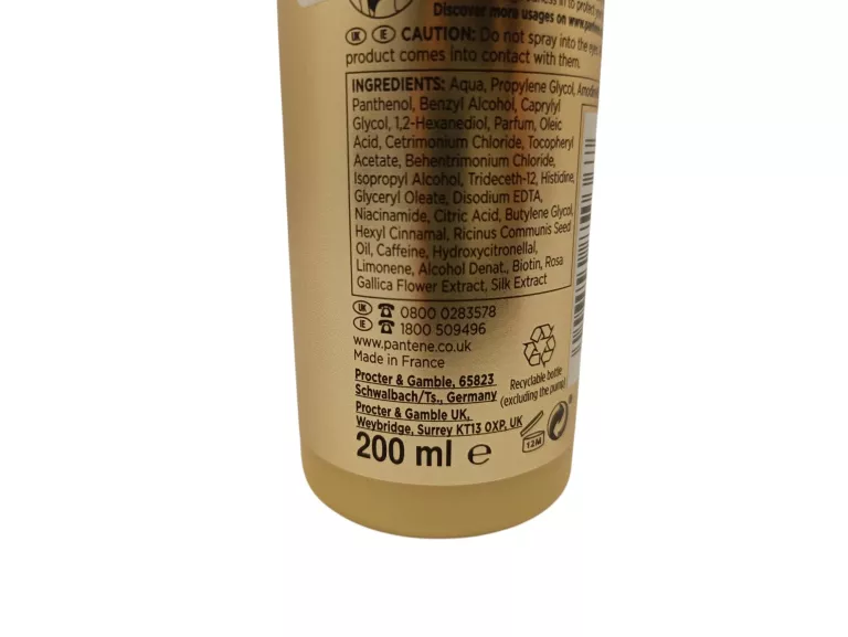 PANTENE PRO-V INFINITE LENGTHS MGIEŁKA Z BIOTYNĄ DO WŁOSÓW 200ML