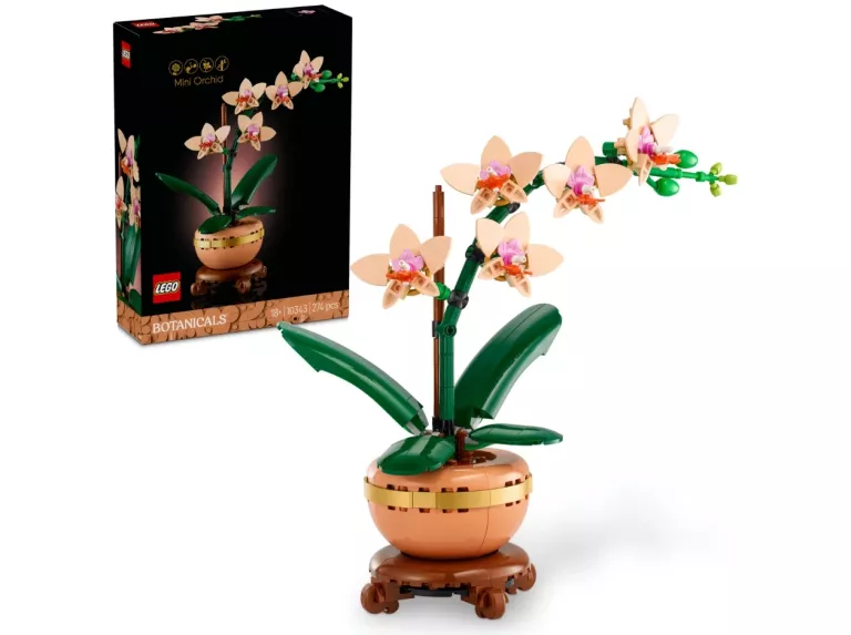 LEGO 10343 MAŁA ORCHIDEA