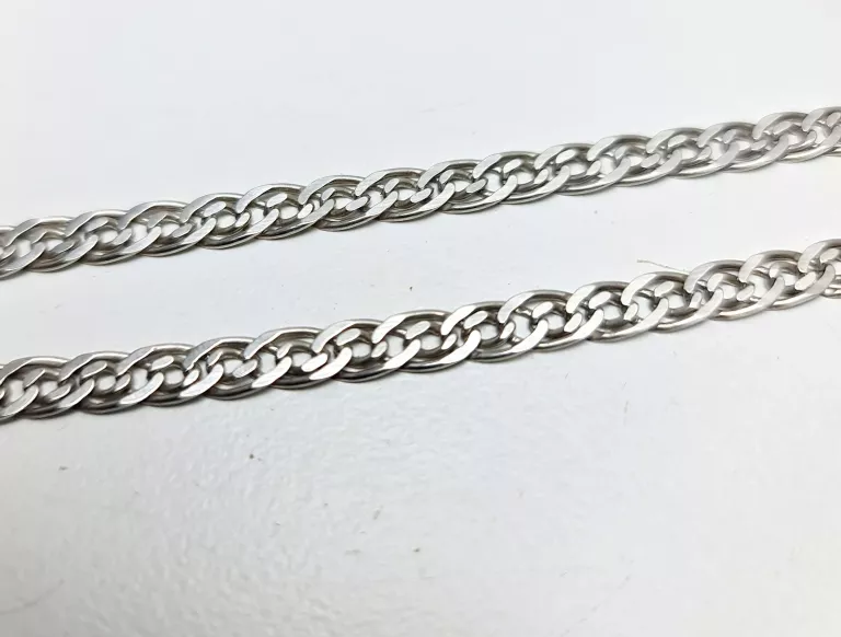 STYLOWY SREBRNY ŁAŃCUSZEK 12,57G P925 52CM !!