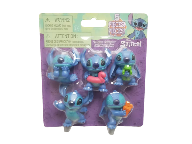 5 FIGUREK STITCH DISNEY