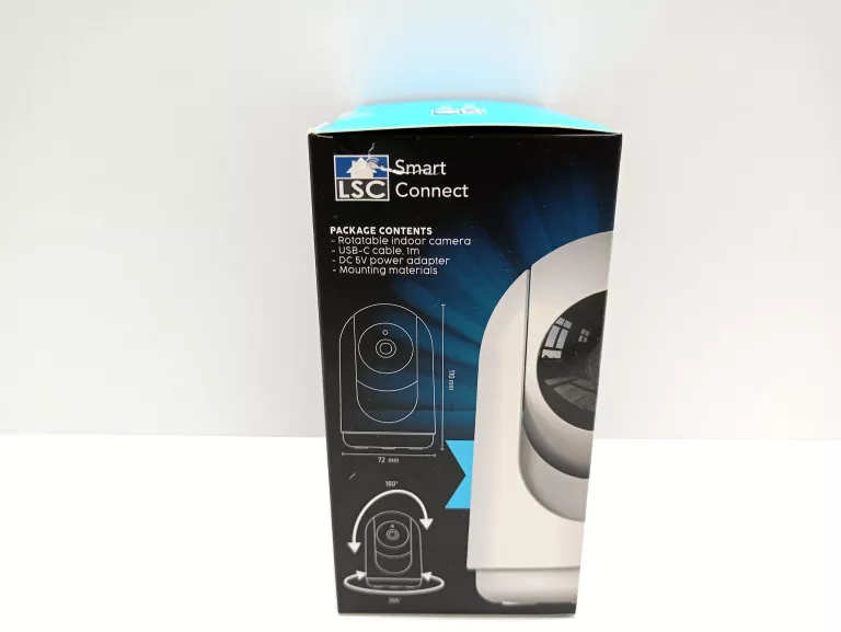 KAMERA OBROTOWA MONITORING LSC SMART CONNECT WEWNĘTRZNA