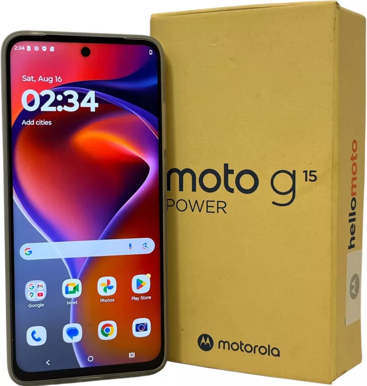 MOTOROLA MOTO G15 POWER 8/256GB | 6,5" IPS LCD 90HZ | 6000MAH