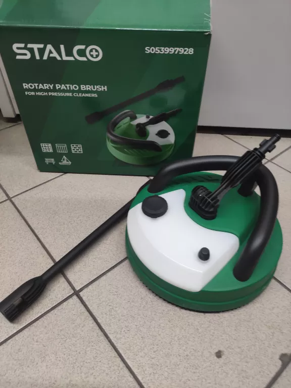 SZCZOTKA ROTACYJNA DO KOSTKI PATIO MYJKI CIŚNIENIOWEJ STALCO T-RACER