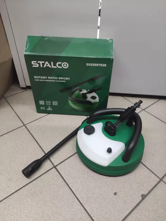 SZCZOTKA ROTACYJNA DO KOSTKI PATIO MYJKI CIŚNIENIOWEJ STALCO T-RACER
