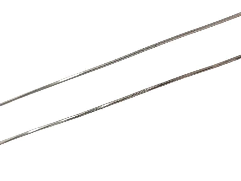 SREBRNY ŁAŃCUSZEK 4,39G PR.925 DŁ.45CM *USZKODZONY*