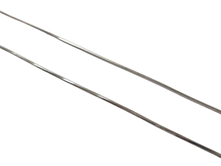 SREBRNY ŁAŃCUSZEK 4,39G PR.925 DŁ.45CM *USZKODZONY*