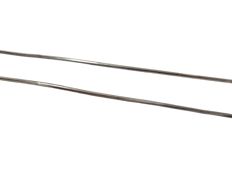 SREBRNY ŁAŃCUSZEK 4,39G PR.925 DŁ.45CM *USZKODZONY*