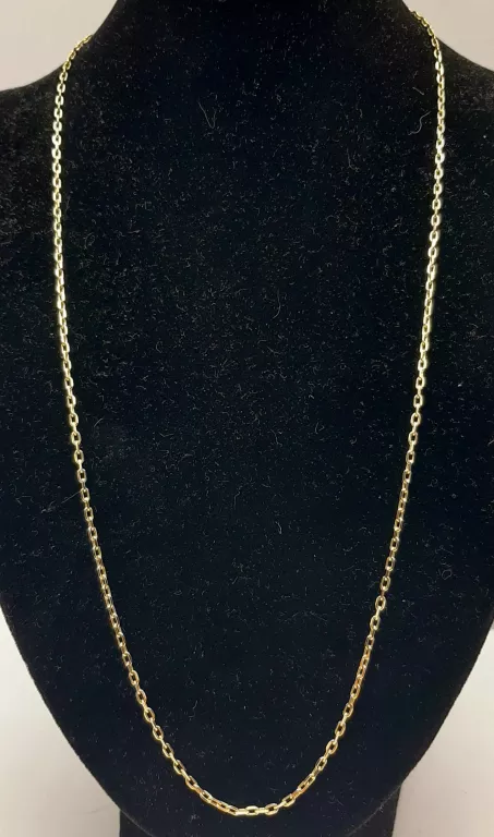 KLASYCZNY ZŁOTY ŁAŃCUSZEK PRÓBA 585, 6 GRAM, 54 CM