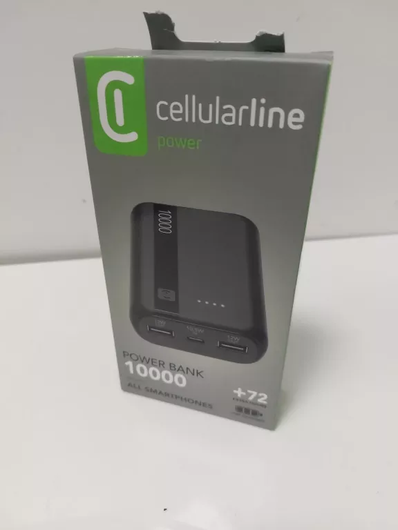 POWERBANK CELLULARLINE 10000 MAH KOMPLET