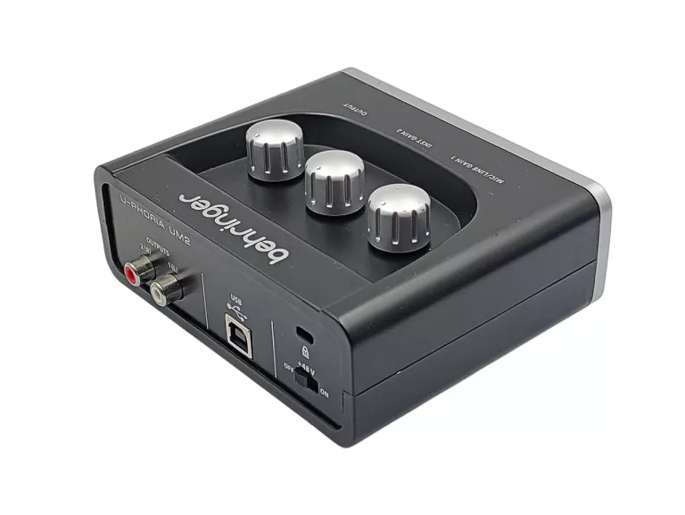 MIKROFON AUDIO-TECHNICA AT2020 + INTERFEJS BEHRINGER U-PHORIA UM2