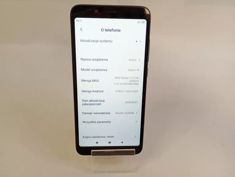 TELEFON XIAOMI REDMI 7A 2/16GB